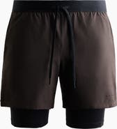 H&M Double-layered Sports Shorts With Drymove