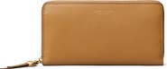 Tory Burch Romy Leather Zip Around Continental Wallet