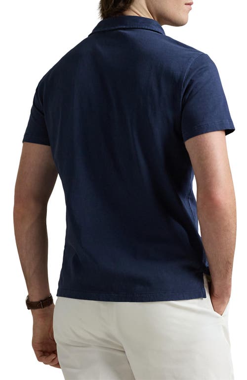 Polo Ralph Lauren Spugna Polo In Newport Navy