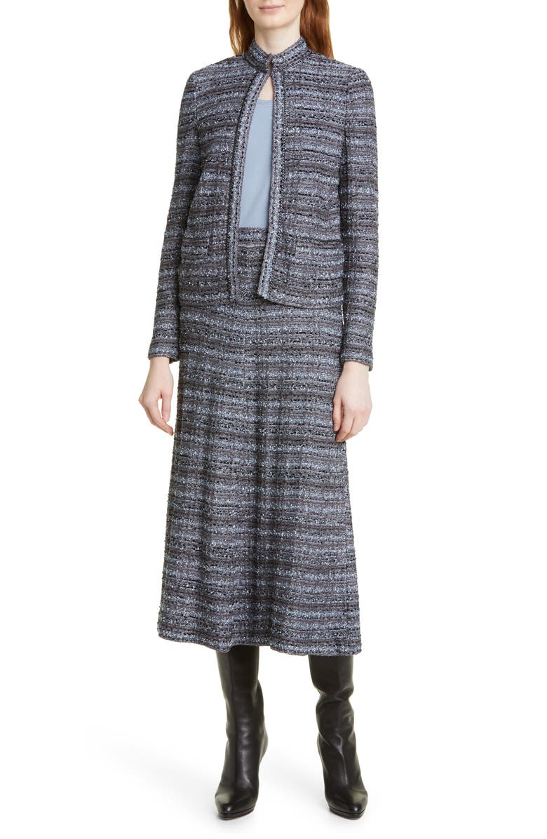 Misook Tweed Jacket, Alternate, color,