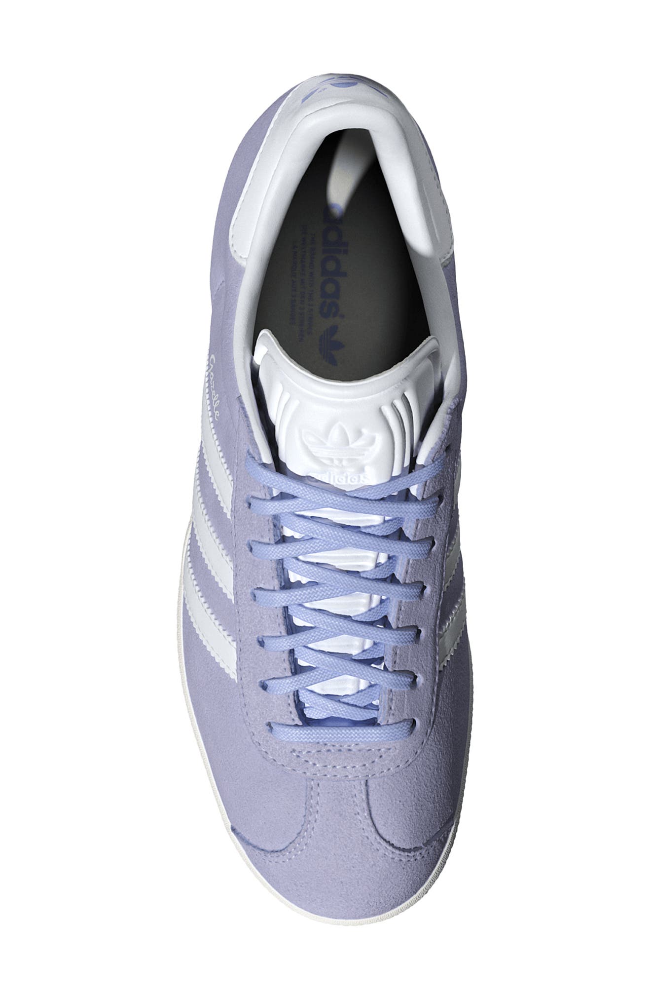 adidas Gazelle Sneaker, Alternate, color, Preloved Fig/ White/ Violet