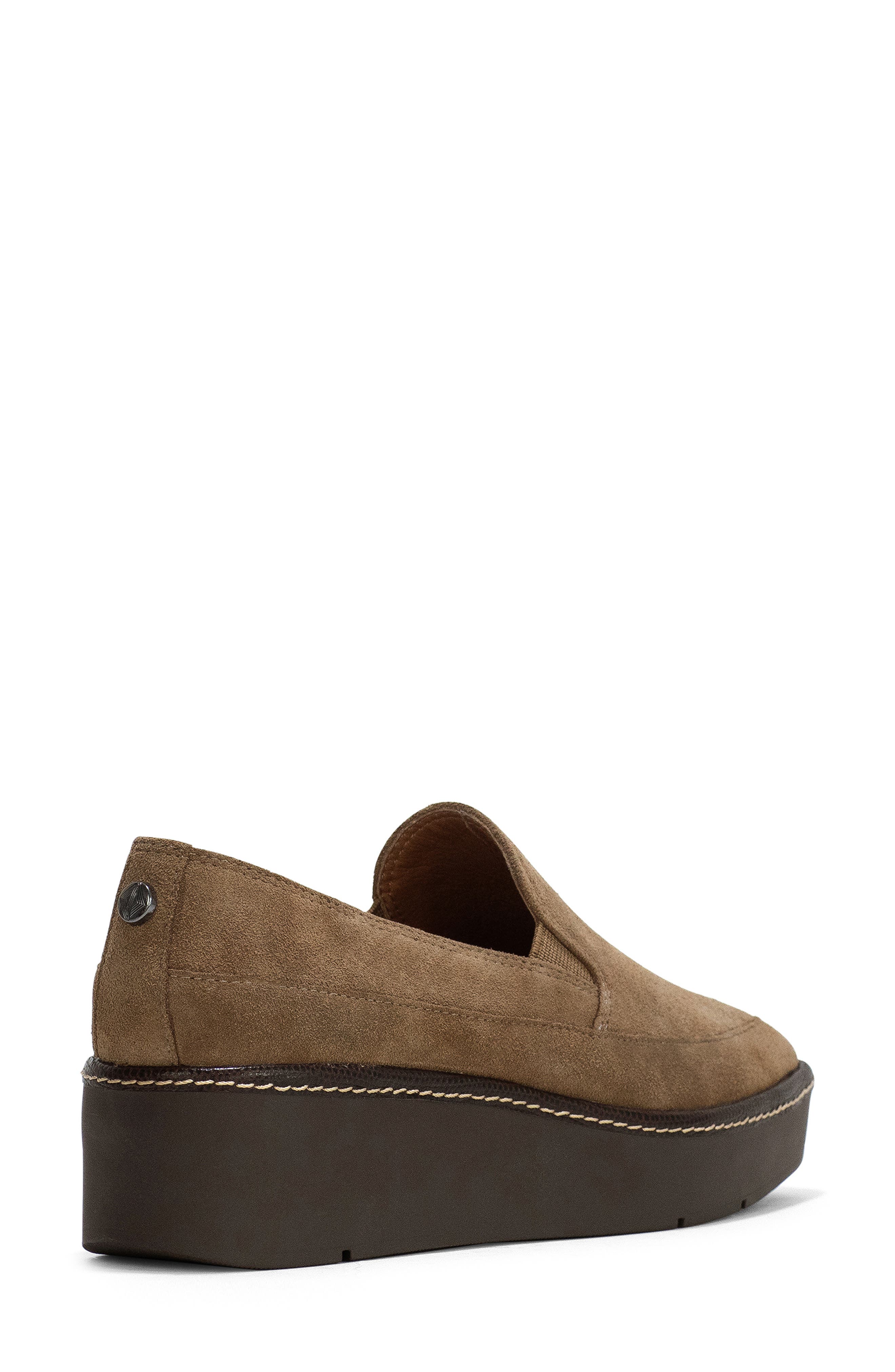 Donald Pliner Wallis Platform Wedge Loafer, Alternate, color, Biscotti