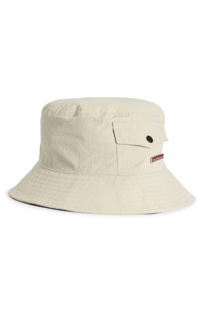 Barbour Tracker Showerproof Bucket Hat, Alternate, color, Mist