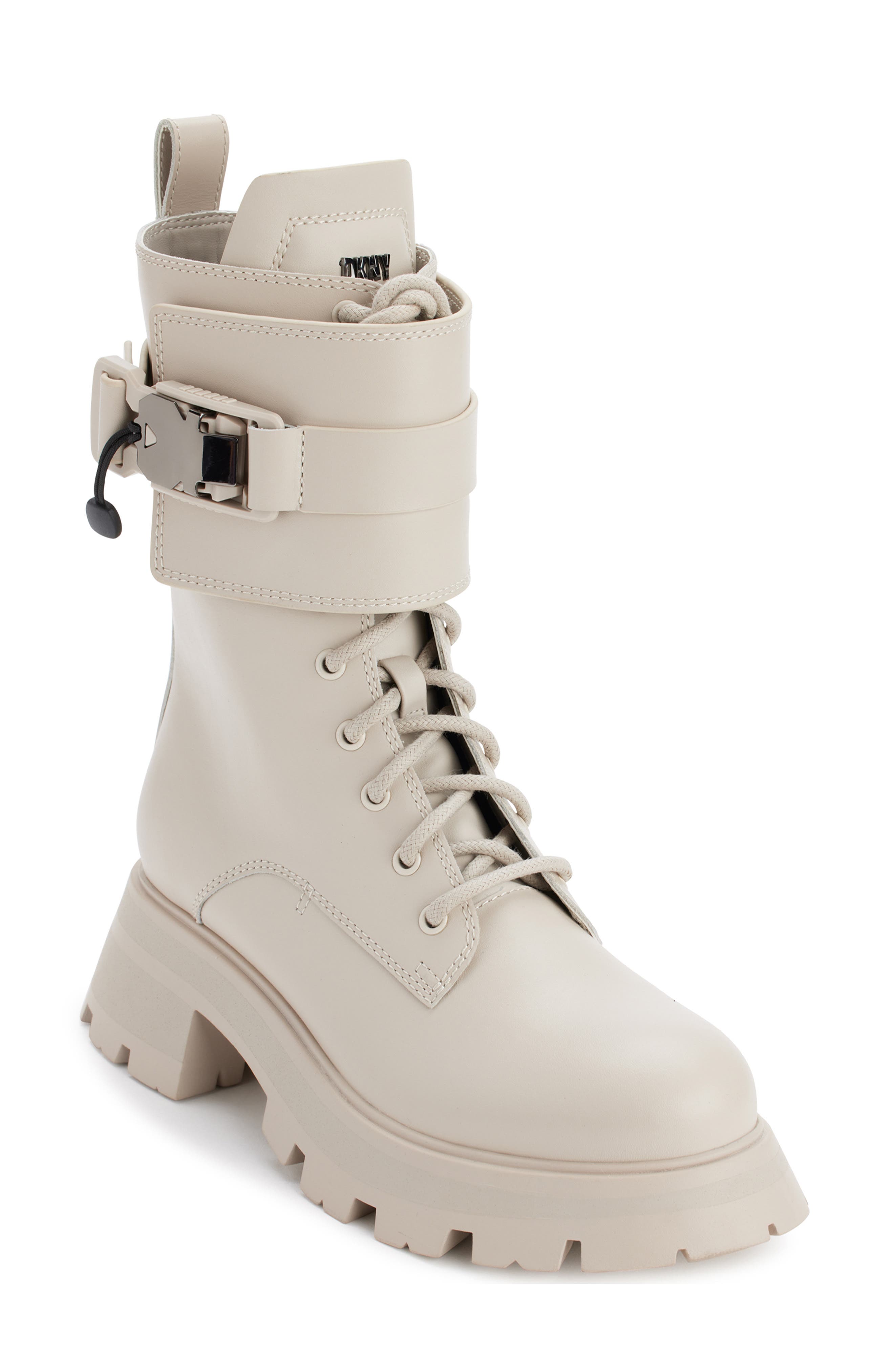 DKNY Lug Sole Combat Boot