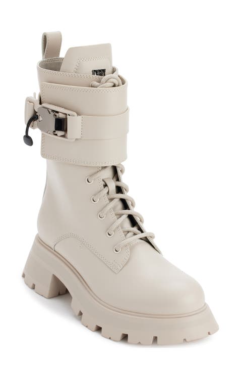 Lug Sole Combat Boot (Women)