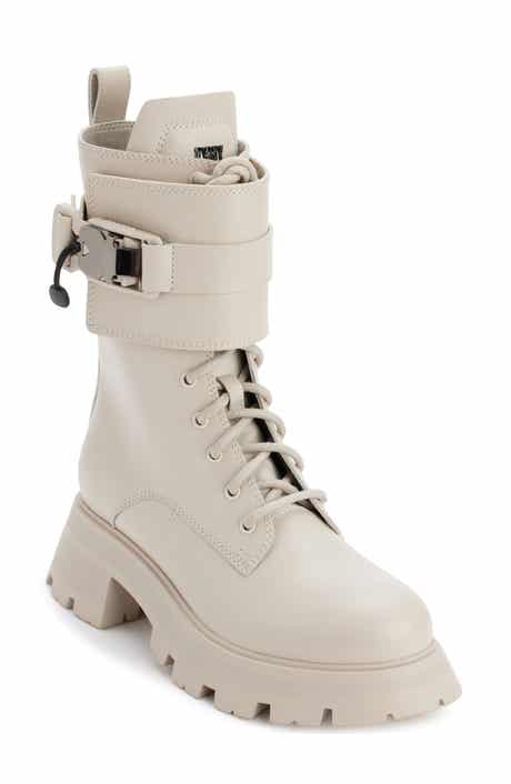DKNY Lug Sole Combat Boot