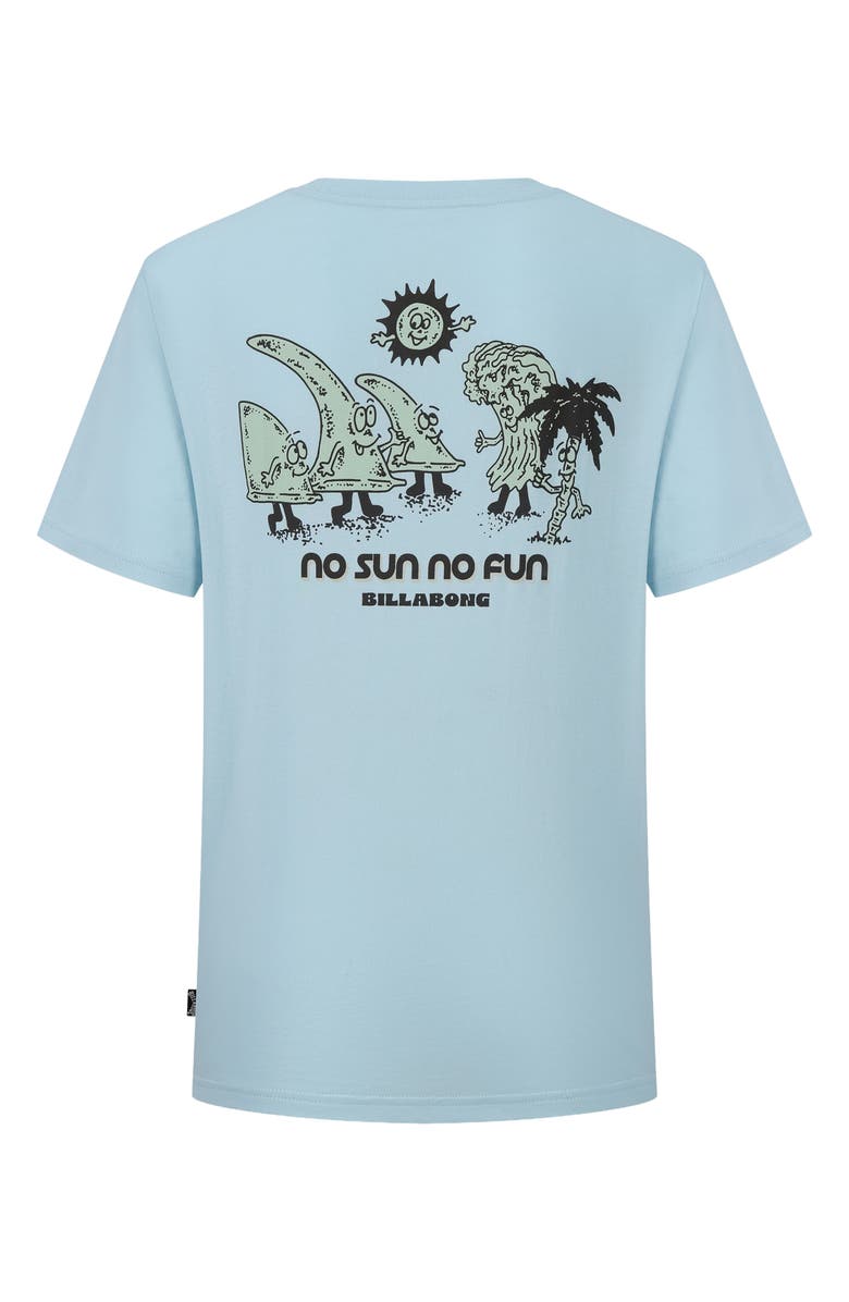Billabong Kids' Sun Fun Cotton Graphic T-Shirt, Alternate, color, Coastal Blue