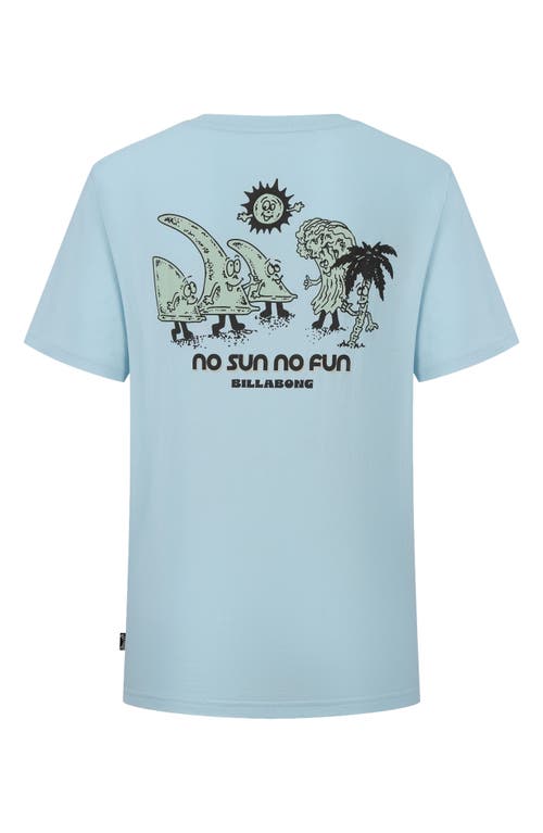 Billabong Kids' Sun Fun Cotton Graphic T-shirt In Gold