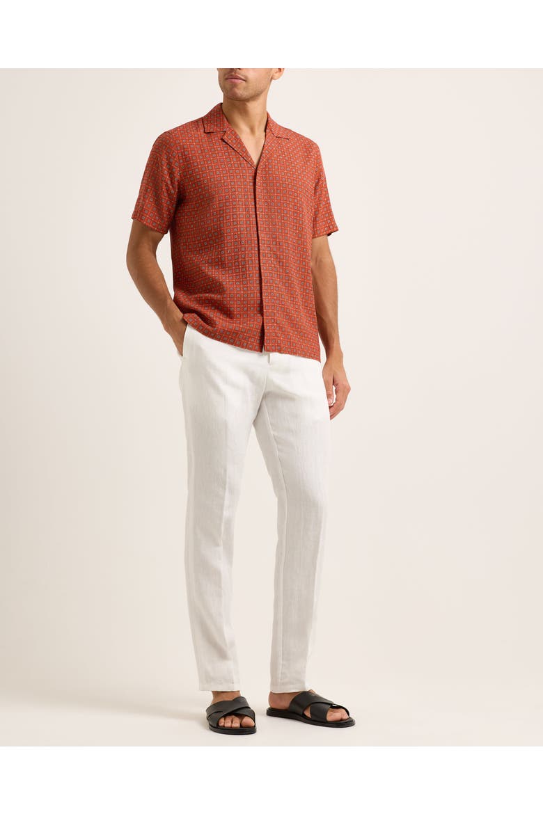 Maitan Relaxed-Fit Shirt, Main, color, Summer Red