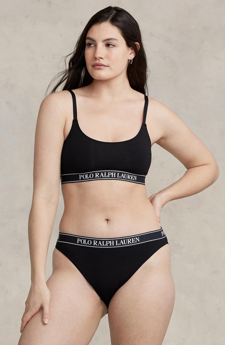 Polo Ralph Lauren Scoop Neck Bralette, Alternate, color, 