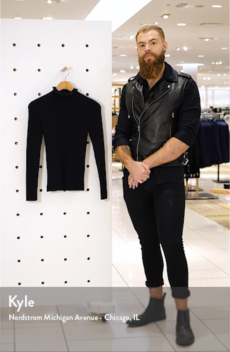 Ruffle Neck Sweater, sales video thumbnail