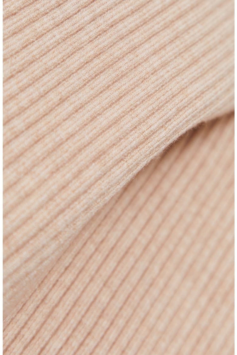 Lorna One-Shoulder Wool Blend Sweater, Alternate, color, OATMEAL NEUTRAL