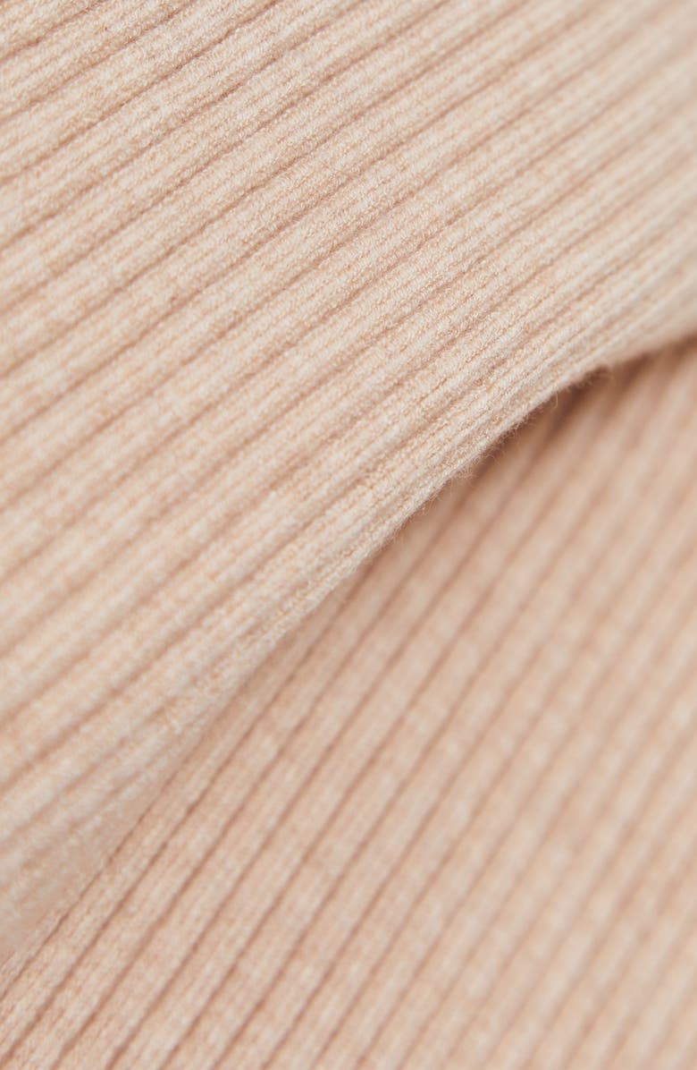 Reiss Lorna One-Shoulder Wool Blend Sweater, Alternate, color, Oatmeal Neutral