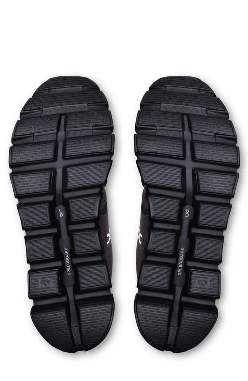 On Cloudrock Waterproof Trail Running Shoe In Thorn/black