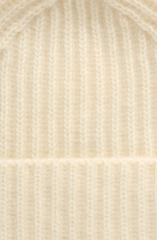 Vince Boiled Cashmere Chunky Rib Beanie In Neutral