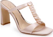 Jewel Badgley Mischka Pacifica Block Heel Sandal