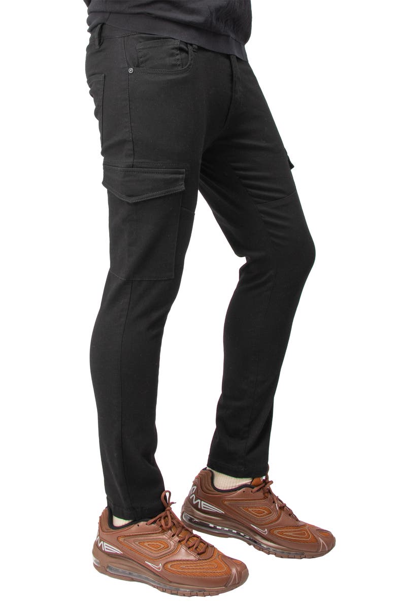 XRAY Commuter Cargo Chino Pants - 30-32" Inseam, Alternate, color, Black