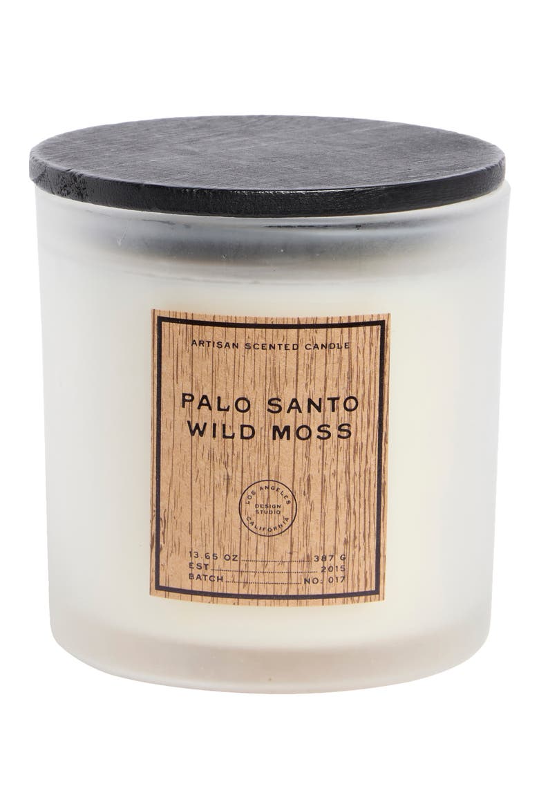 Palo Santo Wild Moss Jar Candle, Main, color, PALO SANTO WILD MOSS