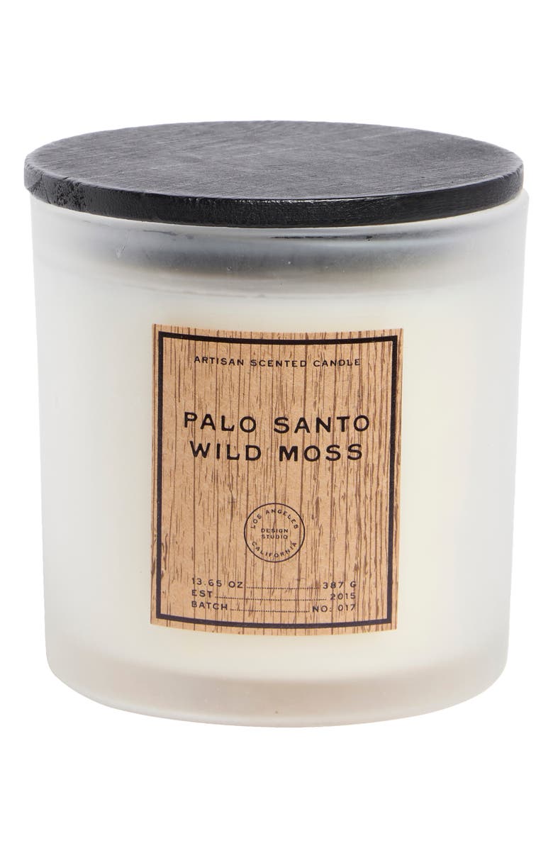 PORTOFINO CANDLES Palo Santo Wild Moss Jar Candle, Main, color,