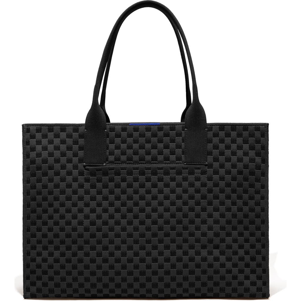 Rothys Rothy's The Classic Tote In Black Sand