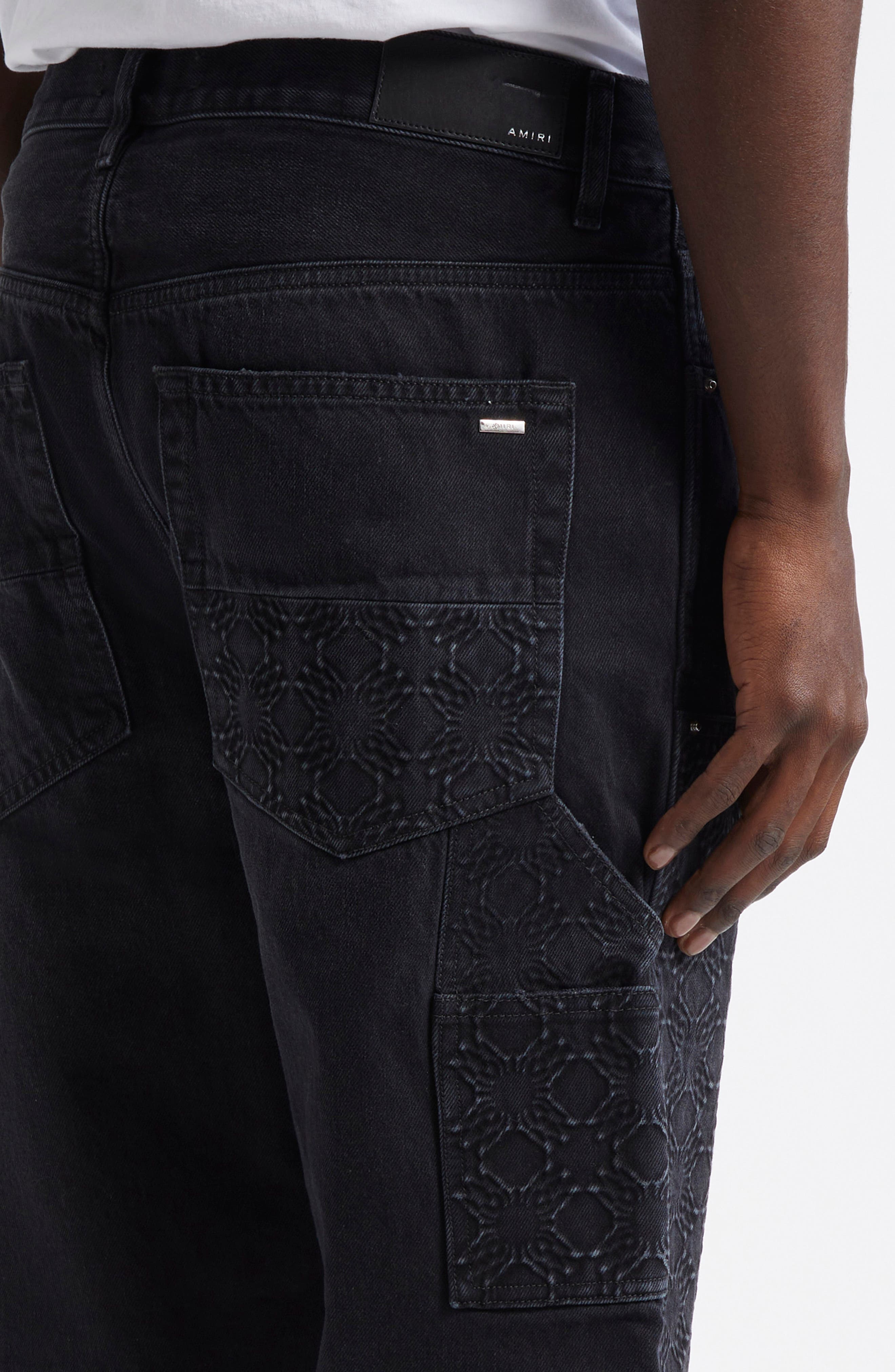 AMIRI Debosseed MA Quad Carpenter Jeans — фото 4