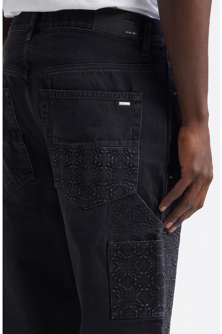 Debosseed MA Quad Carpenter Jeans, Alternate, color, VINTAGE BLACK