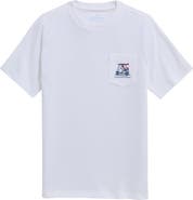 vineyard vines Kids' Pointer Golf Cart Cotton Graphic T-Shirt