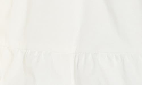 WAYF WAYF SHORT SLEEVE TIERED BUTTON-UP SHIRT 