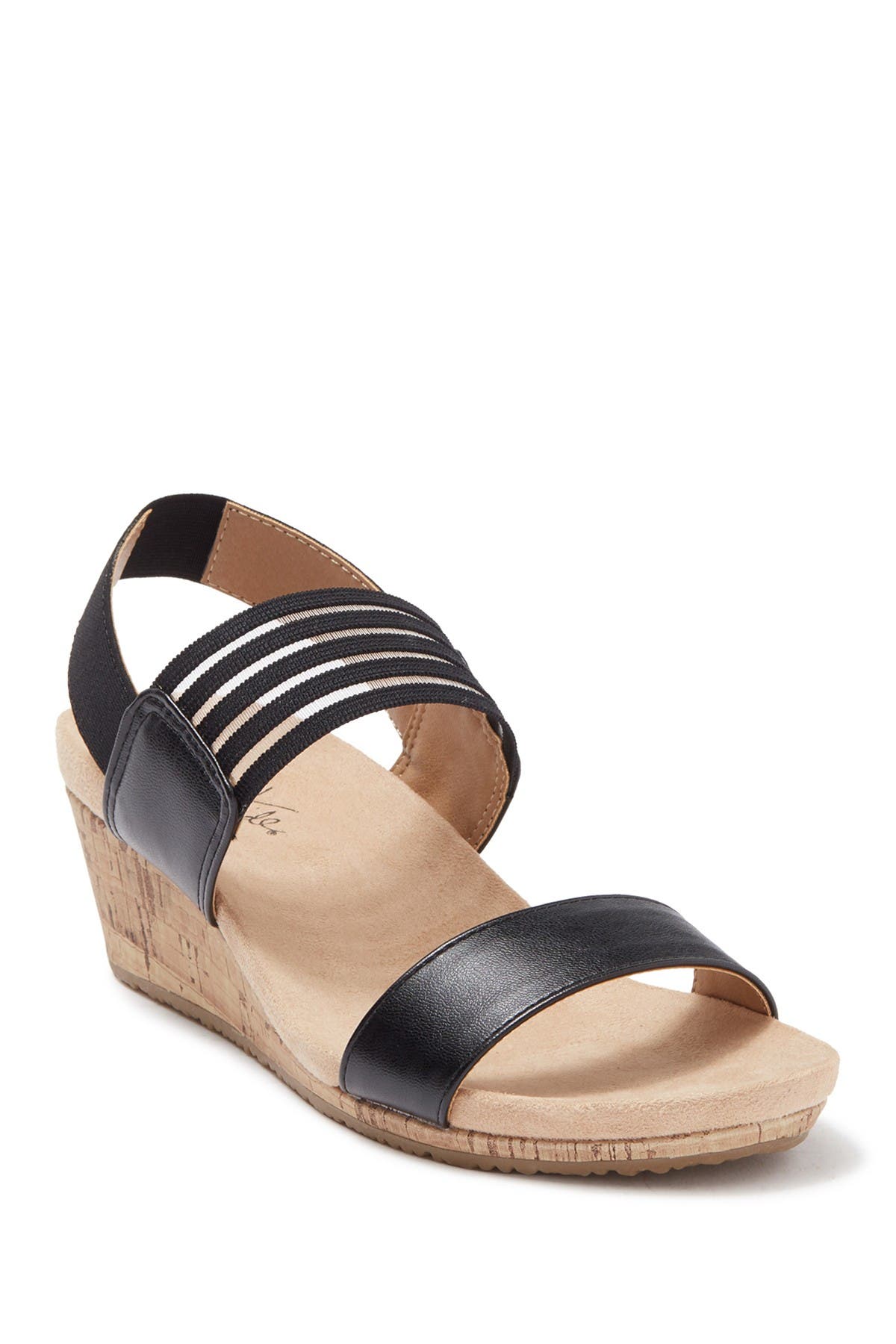 LifeStride Madrid Wedge Sandal - Wide Width Available, Main, color, 