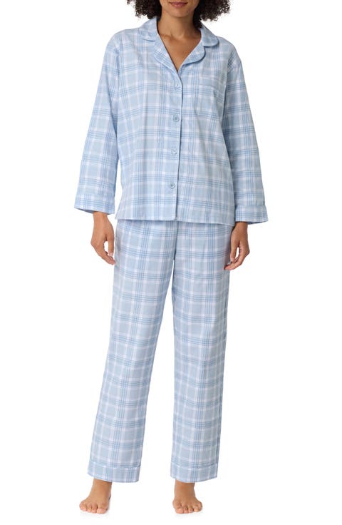 Print Organic Cotton Flannel Pajamas