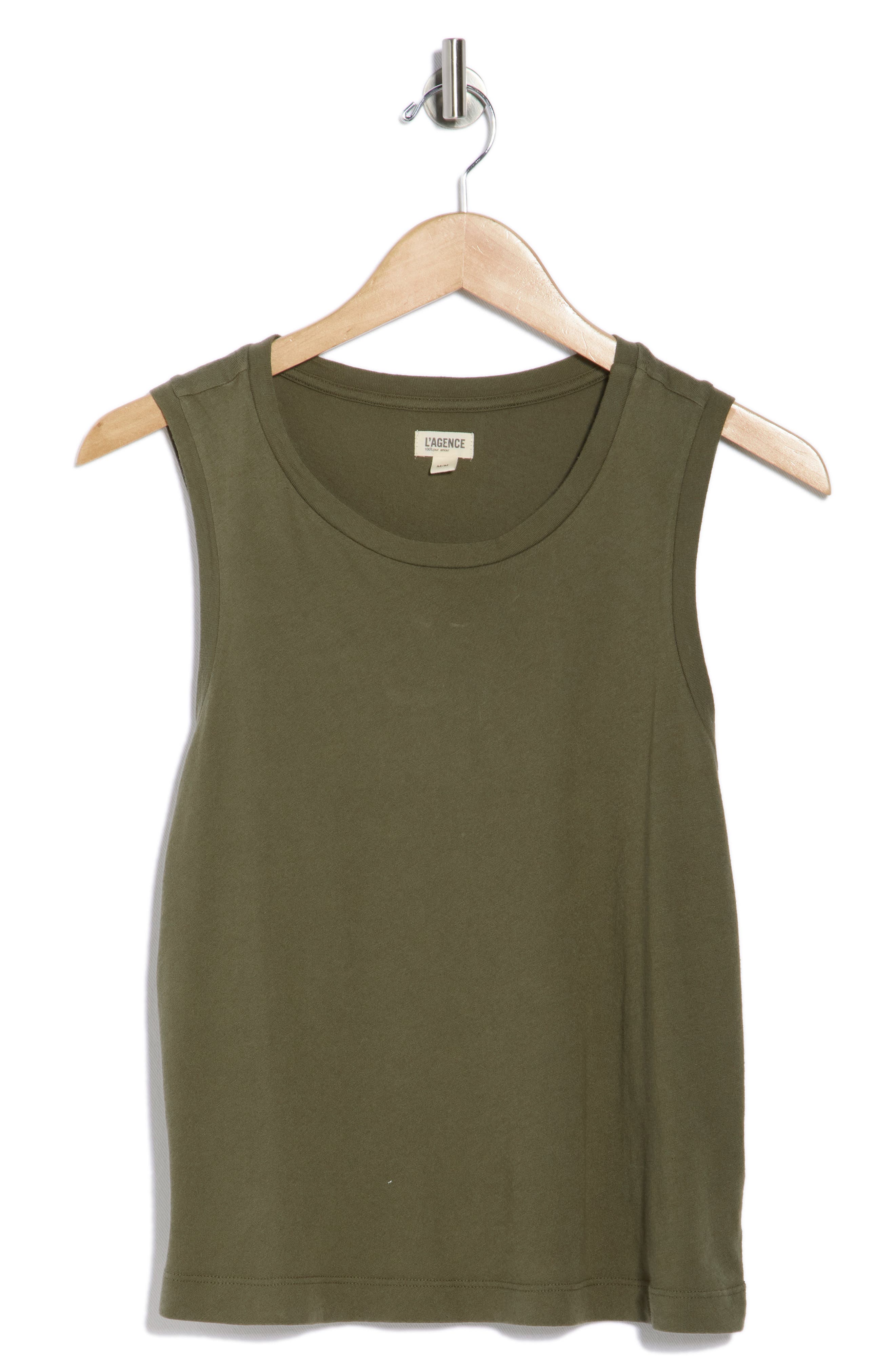 L'AGENCE Mikaela Organic Cotton Tank