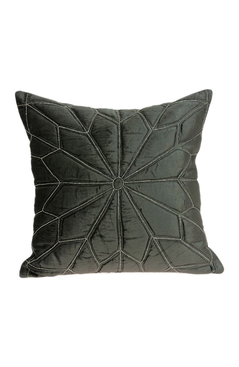 PARKLAND COLLECTION Lolu Transitional Pillow - 20" x 20" - Grey, Alternate, color, Grey