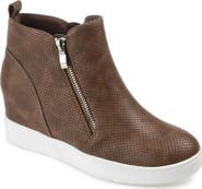 Journee Collection JOURNEE Pennelope Wedge Heel Sneaker