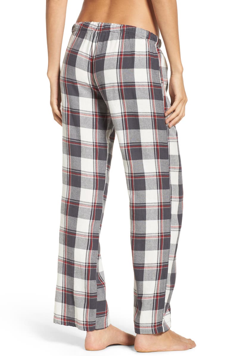 PJ Salvage Plaid Pajama Pants, Alternate, color,