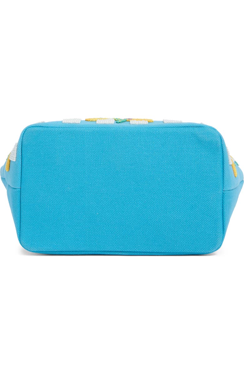 Collection XIIX Beaded Canvas Tote Bag, Alternate, color, Light Blue