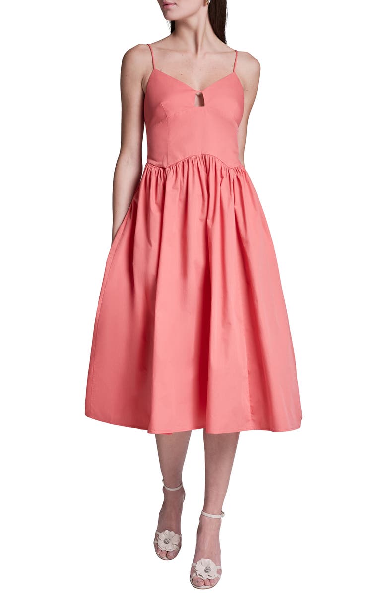 BCBG Fit & Flare Sundress, Main, color, 