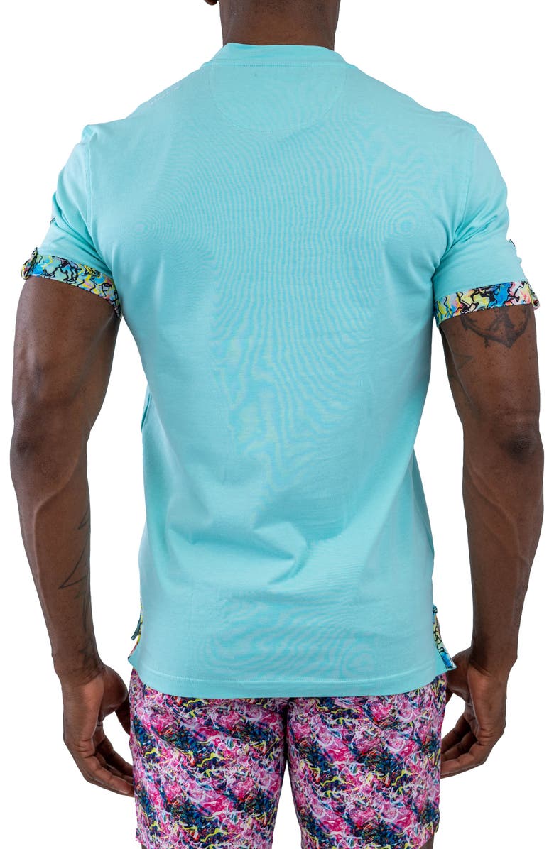 Maceoo Vivaldi V-Neck T-Shirt, Alternate, color, Green