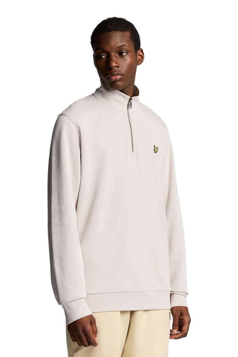 Loopback Quarter Zip Sweat, Alternate, color, Cove