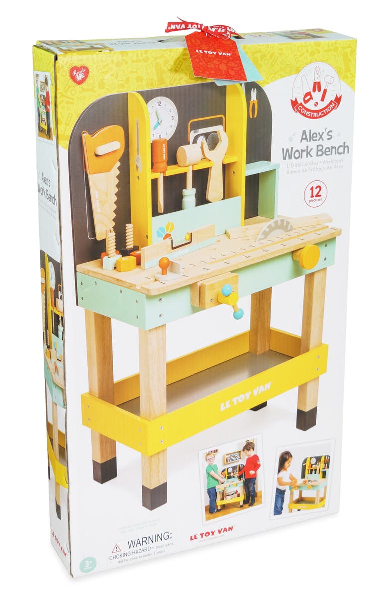 Le Toy Van Alex's Work Bench, Alternate, color,