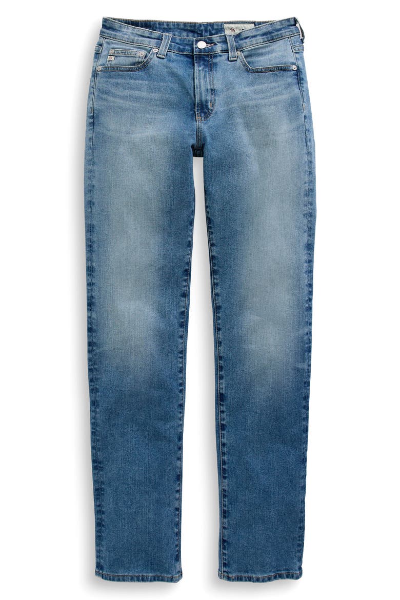 Sandra Low Rise Slim Straight Leg Jeans, Alternate, color, 15 YEARS AVIATOR