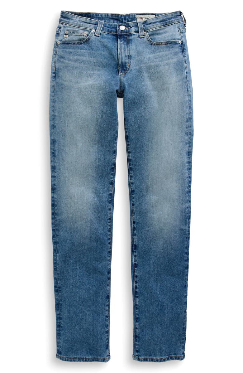 AG Sandra Low Rise Slim Straight Leg Jeans, Alternate, color, 15 Years Aviator
