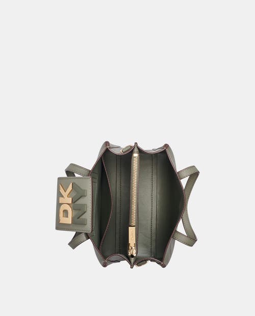 Dkny Faye Small Satchel In Olive