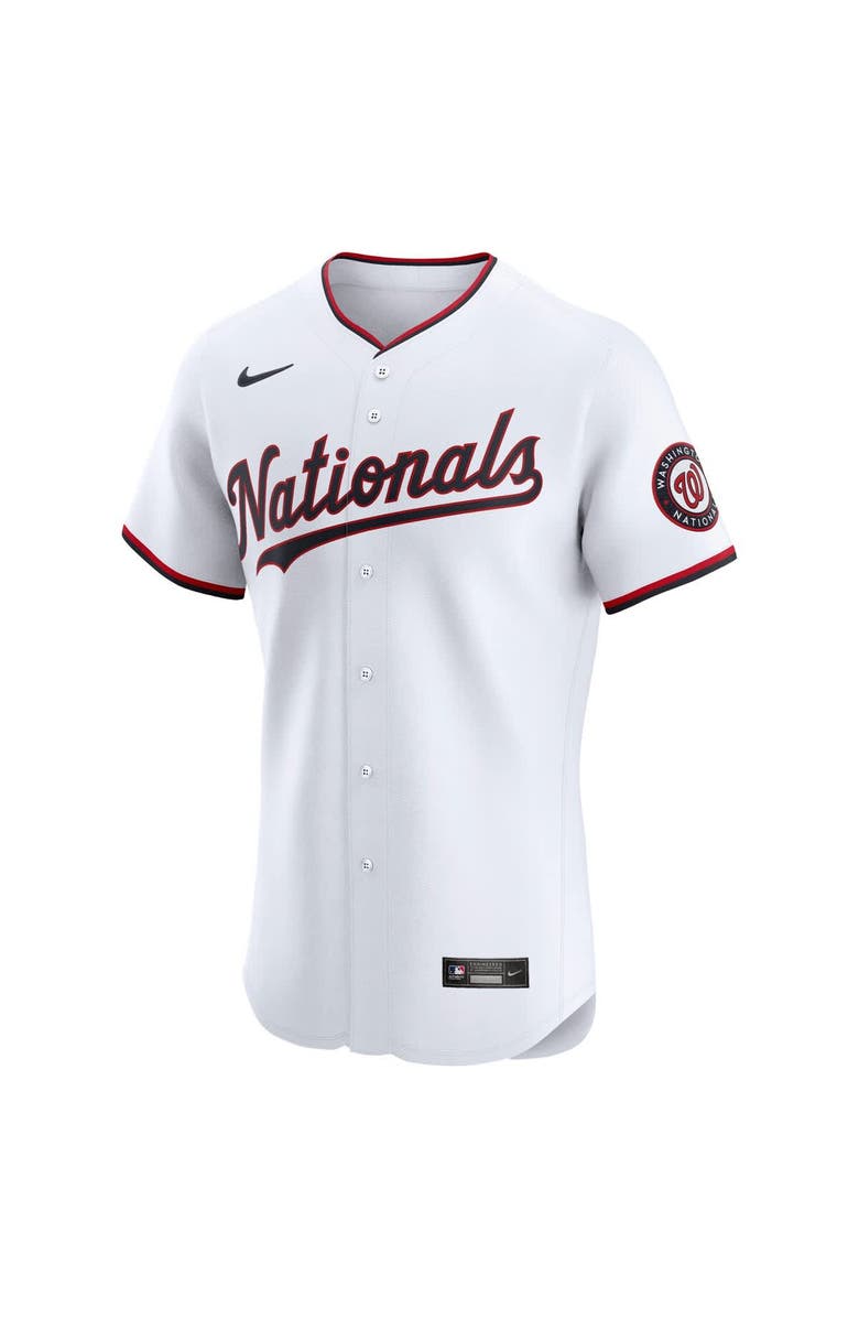 Nike Men's Nike White Washington Nationals Home Elite Jersey, Alternate, color, 