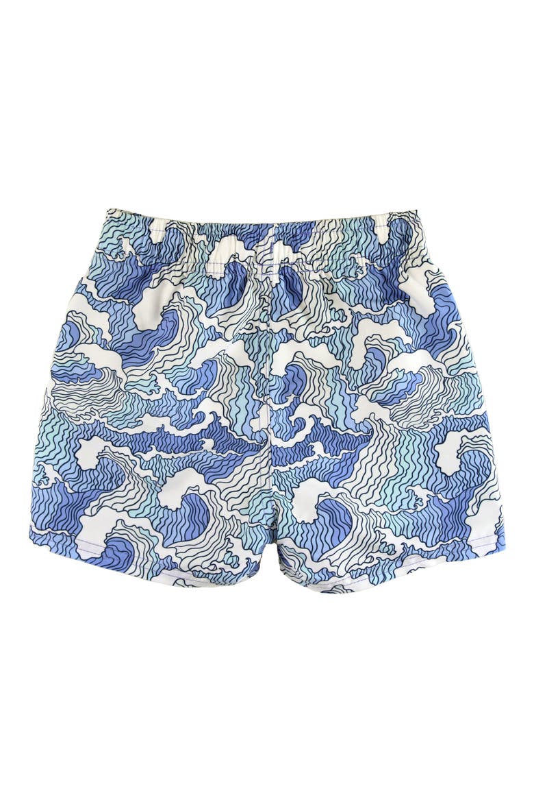 Kids' Swim Trunks, Alternate, color, BLUE