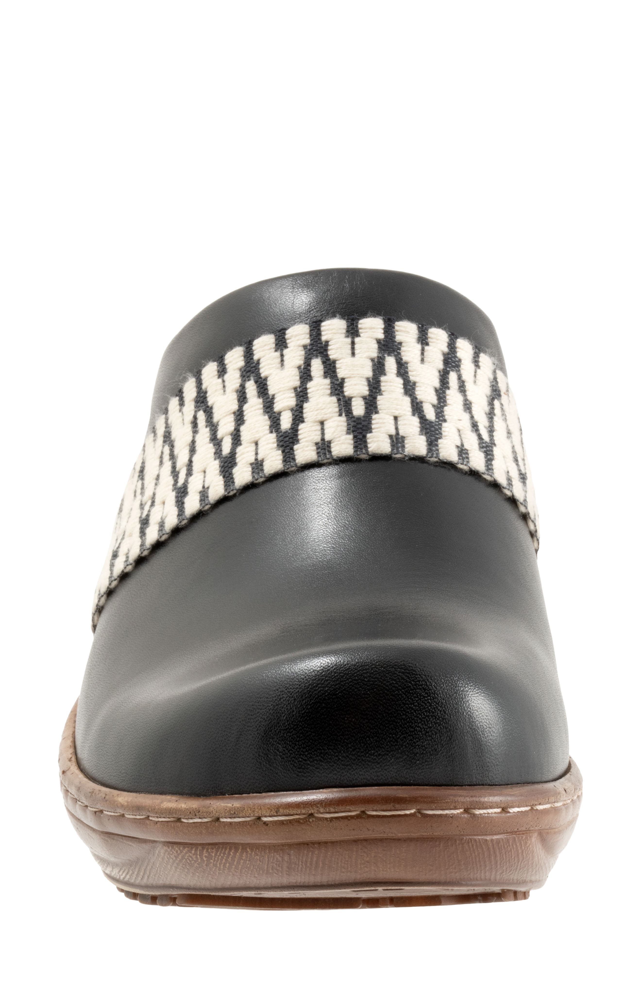 Marion Platform Clog, Alternate, color, BLACK