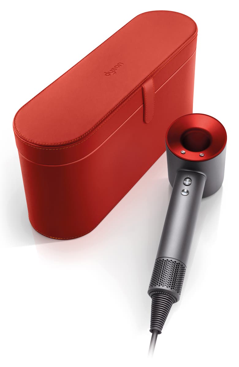 Dyson Supersonic<sup>™</sup> Hair Dryer Gift Edition & Red Presentation Case, Main, color, 