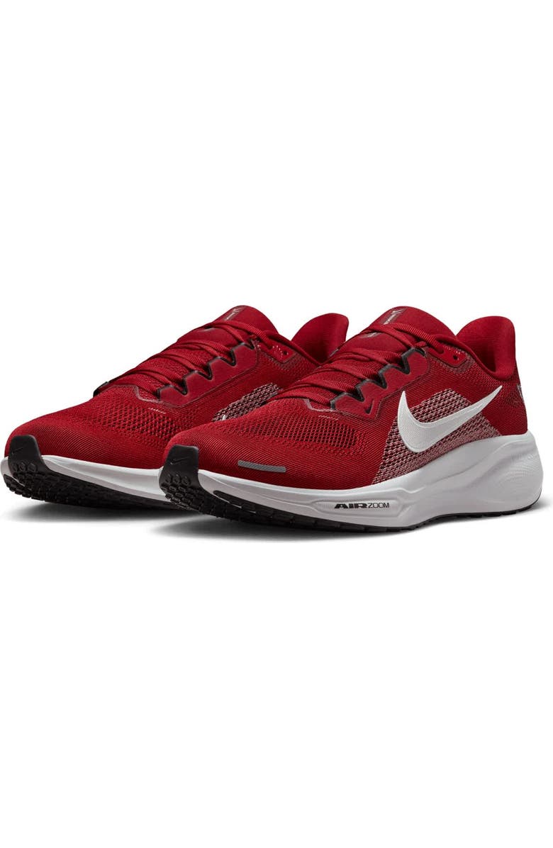 Nike Unisex Nike Cardinal Arizona Cardinals Air Zoom Pegasus 41 Sneakers, Alternate, color, Cardinal