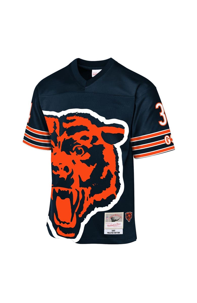 Mitchell & Ness Youth Mitchell & Ness Walter Payton Navy Chicago Bears 1985 Throwback Fashion Jersey, Alternate, color, Navy