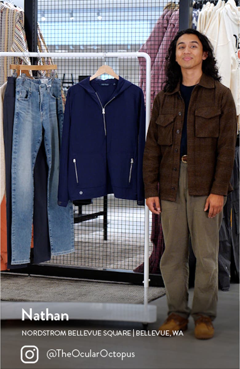 Quest Water Resistant Half Zip Hoodie, sales video thumbnail