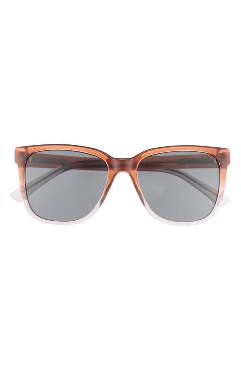 Wired 56mm Square Sunglasses